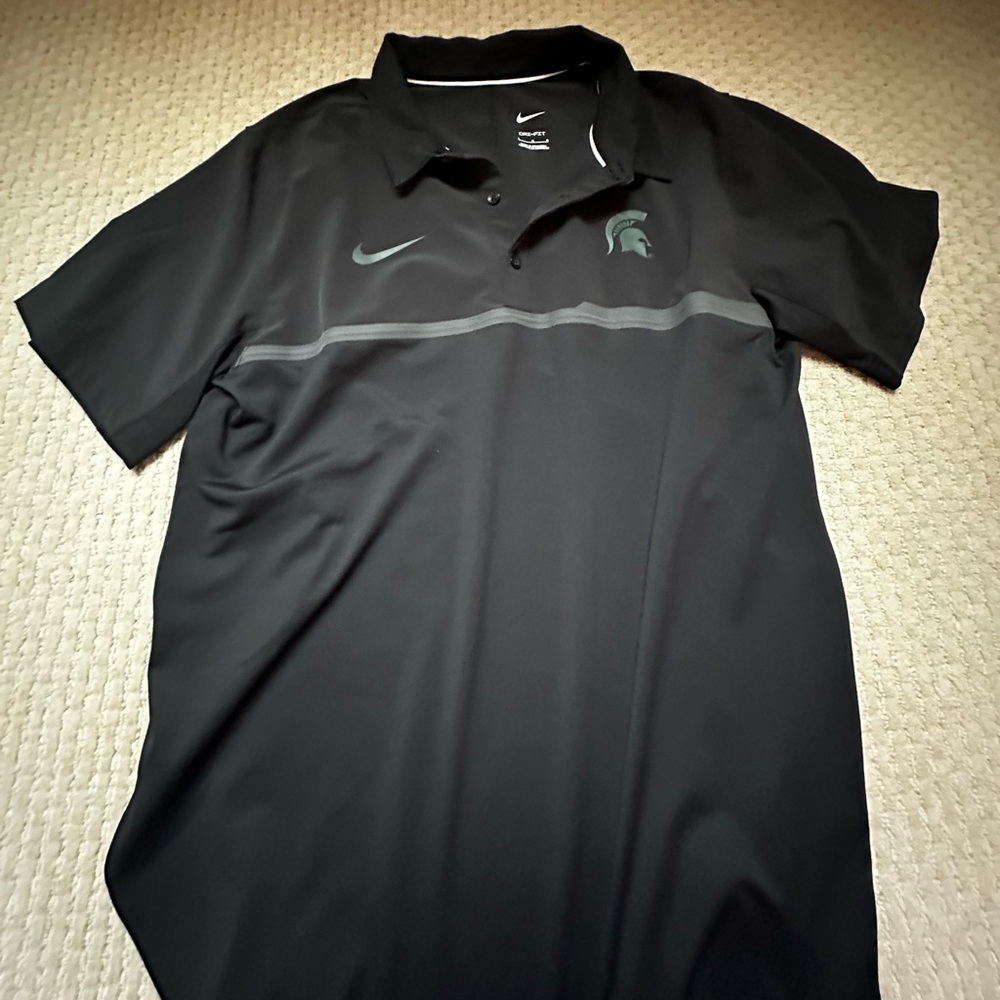 Michigan State Dri-fit polo